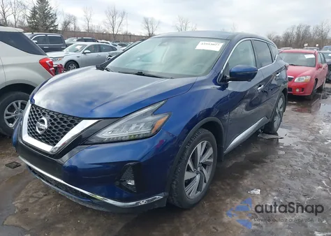 2021 Nissan Murano Sl Intelligent Awd из США, поврежденный, VIN 5N1AZ2CS9MC119698